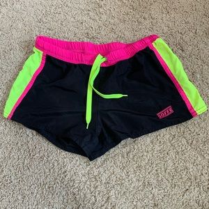 Soffe vintage athletic shorts bright 80s colors